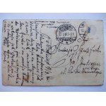 Witkowo k. Gniezno, sąd, szkoła, kościół ewangelicki 1930