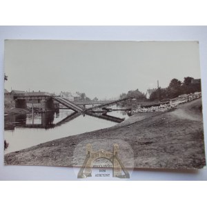 Ujście, Usch, wysadzony most 1939