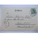 Grabówno k. Miasteczko, Piła, pałac, kościół, gorzelnia 1902