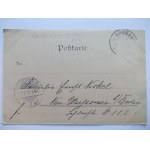 Grabówno k. Miasteczko, Piła, pałac, kościół 1900