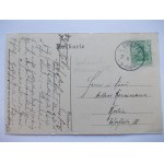 Grabówno k. Miasteczko, Piła, pałac, kościół, sklep 1911
