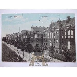 Leszno, Lissa, koszary 1913