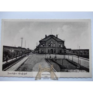 Jarocin, Jarotschin, dworzec kolejowy 1941