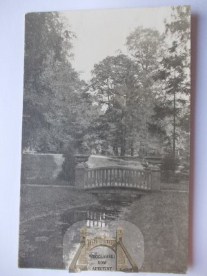 Kalisz, park, most 1939