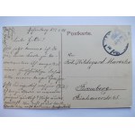 Nakło, Nakel, nad Notecią, łódka 1910