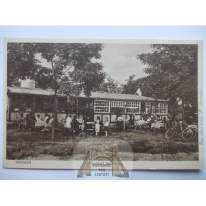 Wierzbno k. Pyrzyce, restauracja na plaży, ok. 1925