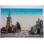 Tuczno near Walcz, Market Square, 1921