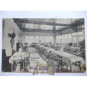 Stargard, Zieleniewo, jezioro Miedwie, restauracja Seeblick, ok. 1910