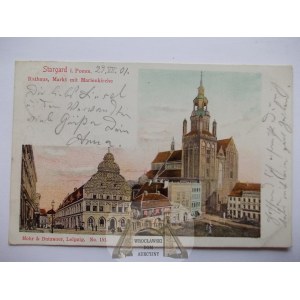 Stargard, Rynek, 1901