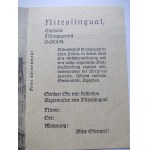 Gdańsk, Danzig, Malbork, rozkładana reklama leku Nitrolingual 1938