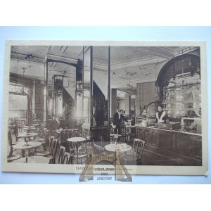 Gdańsk, Danzig, kawiarnia Deutsches Haus 1913