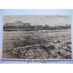 Gdańsk, Danzig, Brzeźno, widok od strony morza ok. 1930