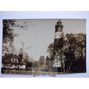 Hel, latarnia ok. 1930
