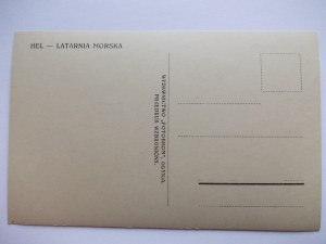 Hel, maják kolem roku 1930