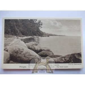Osłanino k. Puck, brzeg morza 1930