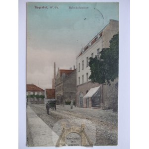 Nowy Dwór Gdański, Tiegenhof, ulica Dworcowa 1911
