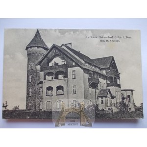 Łeba, Leba, dom kuracyjny 1920