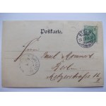 Słupsk, Stolp, budynki nad Słupią 1901