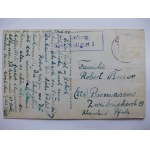 Lębork, Lauenburg, panorama lotnicza ok. 1945