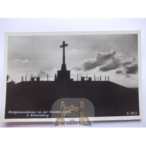 Biała Góra k. Sztum, krzyż 1935