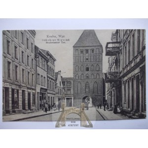 Chojnice, Konitz, Brama Człuchowska 1917
