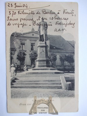 Chojnice, Konice, pomník císaře Viléma 1904