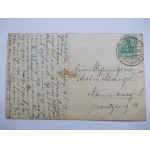 Olsztyn, Allenstein, następca tronu z upolowanym jeleniem 1913