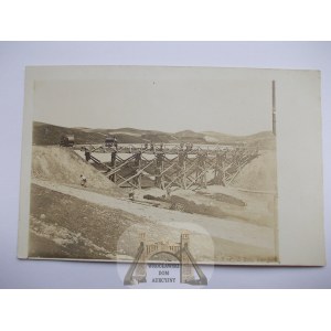 Żytkejmy k. Gołdap, wiadukt tymczasowy, I wojna ok. 1915