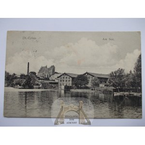 Ilawa, Deutsch Eylau, lake 1916