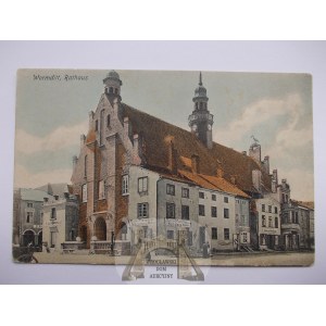 Orneta, Wormditt, ratusz ok. 1915