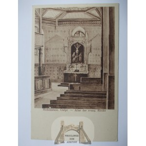 Olsztynek, Hohenstein, kościół ewangelicki ok. 1925