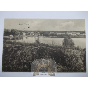 Ełk, Lyck, Szyba, panorama, jezioro 1917