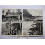 Piaski near Elk, Lyck, restaurant, lake 1936