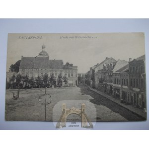 Lidzbark Welski Lautenburg, Rynek, ulica 1914