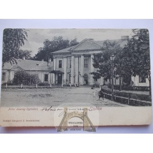 Siedlce, pałac Ogińskich 1906