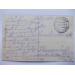 Mława, Rynek, cepeliny i samoloty nad miastem 1915