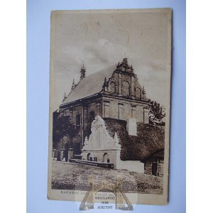 Kazimierz Dolny, kościół św. Anny ok. 1935