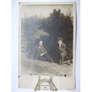 Łódź, Helenów, park, żołnież, Wojsko Polskie ok. 1920