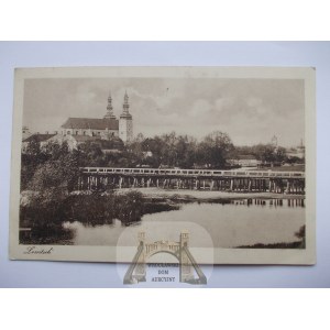 Łowicz, kościół, most 1917