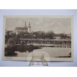 Lowicz, church, bridge 1917