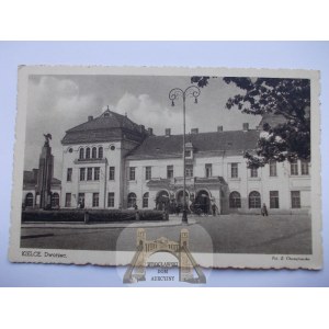 Kielce, dworzec 1940