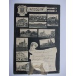 Yaroslavl , coat of arms, mosaic of 10 views ca. 1905