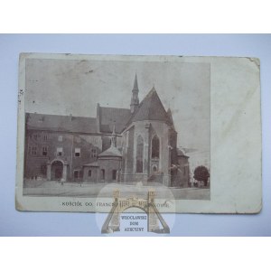 Kraków, kościół OO. Franciszkanów 1920