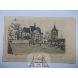 Niepołomice, kościół 1900