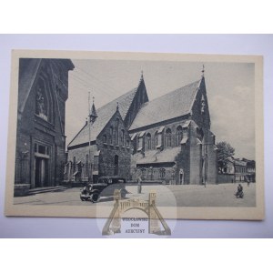 Oświęcim, Auschwitz, kościół ok. 1940