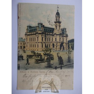 Nowy Sącz, ratusz 1900