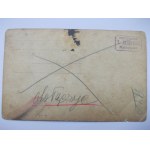 Koszyce k. Proszowice, fryzjer S. Zakrzewski ok. 1930