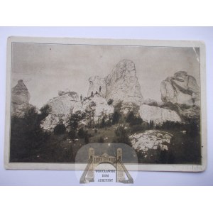 Podlesie k. Olkusz, skały, PTK ok. 1900