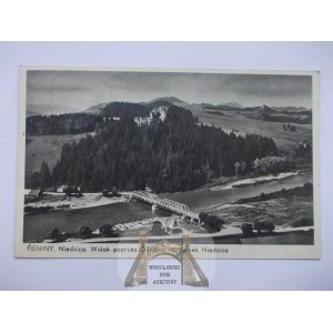 Pieniny, zamek Niedzica, most 1939