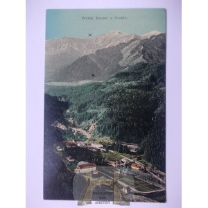 Tatry, Zakopane, Kuźnice, widok z Nosala 1912